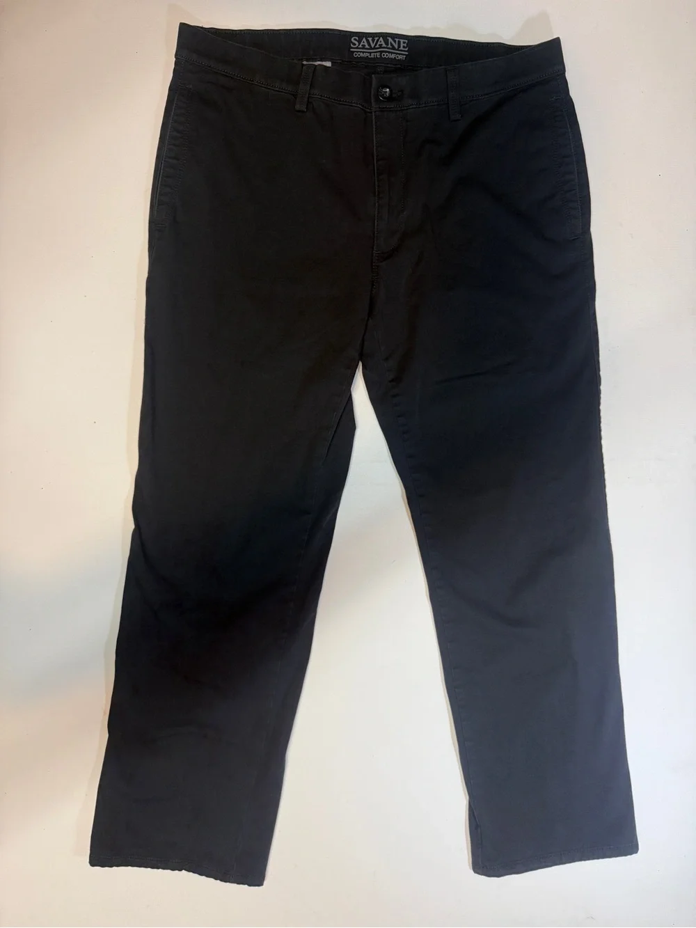 Savane Men's Black Chino Pants